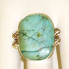 RG122       Turquoise Ring in Sterling Silver, Size 7