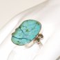 RG122       Turquoise Ring in Sterling Silver, Size 7
