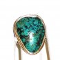 RG124       Turquoise Ring in Sterling Silver, Size 7