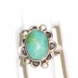 RG086       Turquoise Ring in Sterling Silver, Size 8