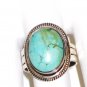 RG087       Turquoise Ring in Sterling Silver, Size 8