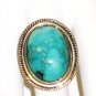 RG089       Turquoise Ring in Sterling Silver, Size 8