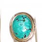 RG097       Turquoise Ring in Sterling Silver, Size 8