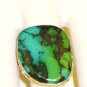 RG112       Turquoise Ring in Sterling Silver, Size 8