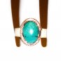 RG091       Turquoise Ring in Sterling Silver, Size 9