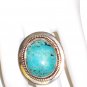 RG094 Turquoise Ring in Sterling Silver, Size 9