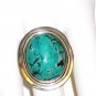 RG096       Turquoise Ring in Sterling Silver, Size 9