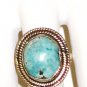 RG100 Turquoise Ring in Sterling Silver, Size 9
