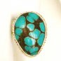 RG180       Turquoise Ring in Sterling Silver, Size 5