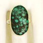 RG153       Turquoise Ring in Sterling Silver, Size 6