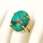 RG174       Turquoise Ring in Sterling Silver, Size 6