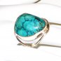 RG144       Turquoise Ring in Sterling Silver, Size 7