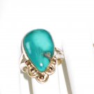 RG145       Turquoise Ring in Sterling Silver, Size 7