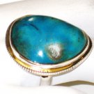 RG146       Turquoise Ring in Sterling Silver, Size 7