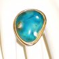 RG146       Turquoise Ring in Sterling Silver, Size 7