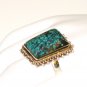 RG148       Turquoise Ring in Sterling Silver, Size 7