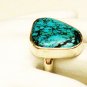 RG150 Turquoise Ring in Sterling Silver, Size 7