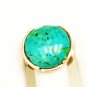 RG151       Turquoise Ring in Sterling Silver, Size 7