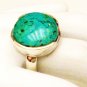 RG151       Turquoise Ring in Sterling Silver, Size 7