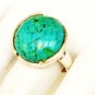 RG151       Turquoise Ring in Sterling Silver, Size 7