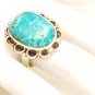 RG164       Turquoise Ring in Sterling Silver, Size 7