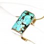 RG175       Turquoise Ring in Sterling Silver, Size 7