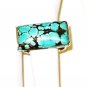 RG175       Turquoise Ring in Sterling Silver, Size 7