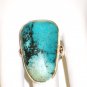 RG143       Turquoise Ring in Sterling Silver, Size 8