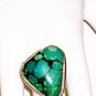 RG157       Turquoise Ring in Sterling Silver, Size 8