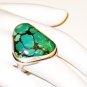 RG157       Turquoise Ring in Sterling Silver, Size 8