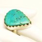 RG169       Turquoise Ring in Sterling Silver, Size 8