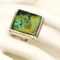 RG171       Turquoise Ring in Sterling Silver, Size 8