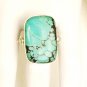 RG172       Turquoise Ring in Sterling Silver, Size 8