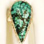 RG176       Turquoise Ring in Sterling Silver, Size 8