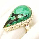 RG178       Turquoise Ring in Sterling Silver, Size 8