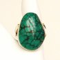 RG181       Turquoise Ring in Sterling Silver, Size 8