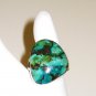RG149       Turquoise Ring in Sterling Silver, Size 9