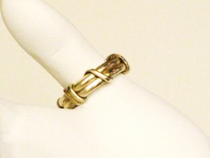 RG184       Antique Silver Ring in Sterling Silver, Size 6