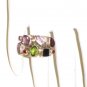 RG052       Mixed Stones  Ring in Sterling Silver, Size 6