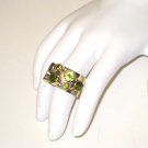 RG047       Mixed Stones  Ring in Sterling Silver, Size 8