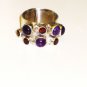 RG070       Mixed Stones  Ring in Sterling Silver, Size 8