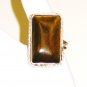 RG081       Agate Ring in Sterling Silver, Size 7