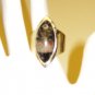 RG078 Agate Ring in Sterling Silver, Size 10
