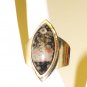 RG078       Agate Ring in Sterling Silver, Size 10