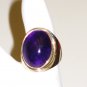 RG079 Amethyst Ring in Sterling Silver, Size 7