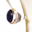 RG079       Amethyst Ring in Sterling Silver, Size 7