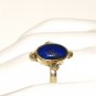 RG080       Lapis Lazuli Ring in Sterling Silver, Size 8