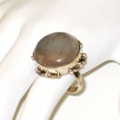RG066       Rose Quartz Ring in Sterling Silver, Size 7
