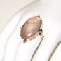 RG069       Rose Quartz Ring in Sterling Silver, Size 7