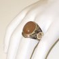 RG068       Rose Quartz Ring in Sterling Silver, Size 9